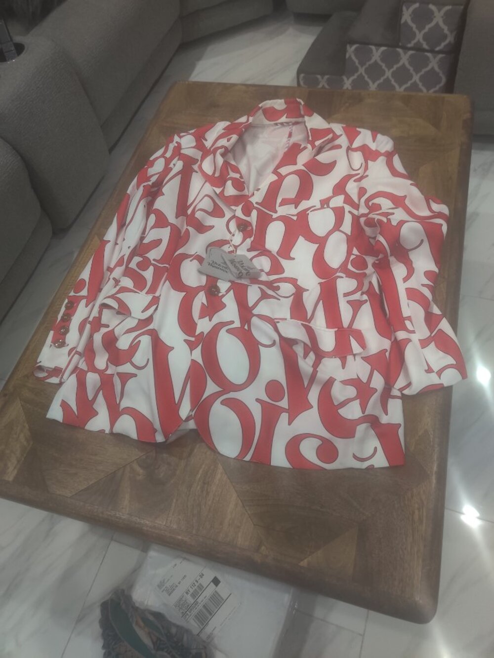 VIVIENNE WESTWOOD Blazer Jacket IT56 US20 UK24 3XL new $1612.00